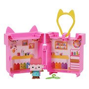 Gabby's Dollhouse Baby Box Cat Figure Playset with Clip