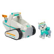 PAW Patrol Vehicle with Toy Figure - Everest's Snowplow
