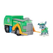 PAW Patrol Vehicle with Figure - Rockey's Recycle Truck