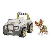 PAW Patrol Vehicle with Toy Figure - Tracker's Jungle Cruiser