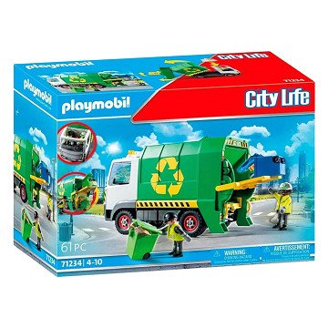 Playmobil City Life Recycling Vuilniswagen - 71235