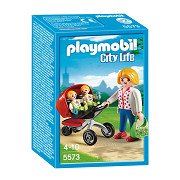 Playmobil City Life Twin Pram - 5573