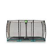 EXIT Allure Classic in-ground trampoline 214x366cm - green