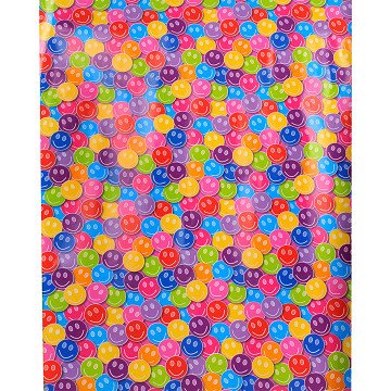 Wrapping paper Smiley face, 3 mtr