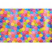 Wrapping paper Smiley face, 3 m