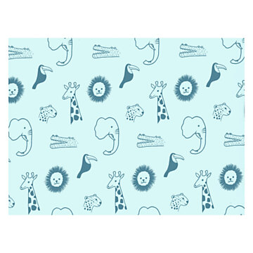 Wrapping paper Wild Animals, 3 m.