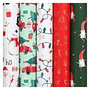 Wrapping Paper Christmas Collection, 50 Rolls