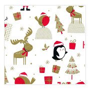 Christmas Wrapping Paper, 3mtr.
