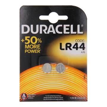 Duracell Alkaline Battery LR44 1.5V, 2 pcs.
