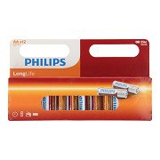 Philips Longlife Batterij Zinc AA/R6, 12st.