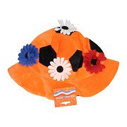 Flower hat Holland Orange