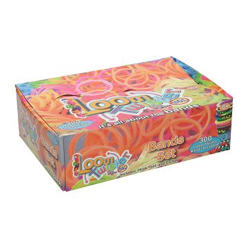 Loom set Twister Mixed, 14,400 pcs + accessories