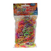 Loombands Neon Mix Set, 600pcs.