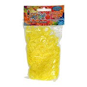 Loombands Gelb Set, 600 Stk.