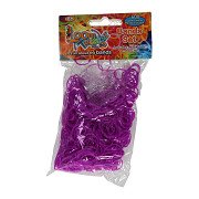 Loombands Paars Set, 600st.