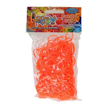 Loombands Orange Set, 600 pcs.