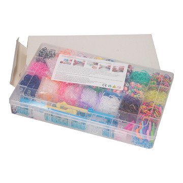 Loom Storage Box Filled, 6.380pcs.