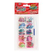 Loom -Charms, 50 Stück.