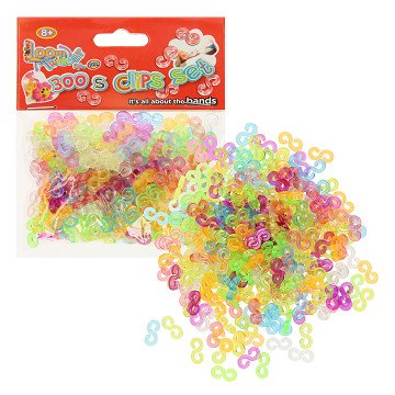 Loom Twister Clips, 300pcs.