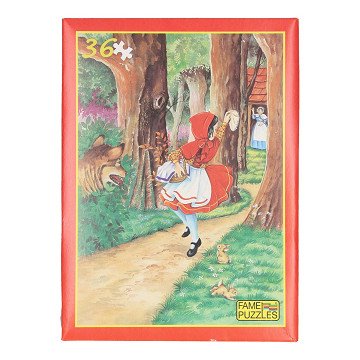 Sprookjespuzzel - Roodkapje, 36st.