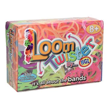 Loom set Twister, 14,400 pcs + accessories