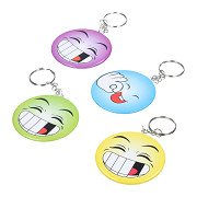 Keychain with Mirror Smile