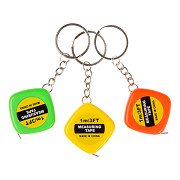 Keyring - Tape measure, 1mtr.