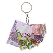 Keychain - Euro notes