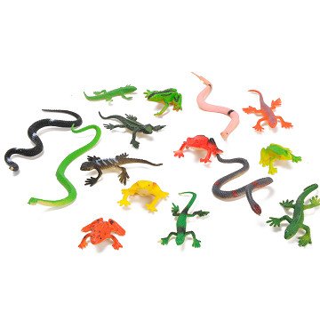 Reptiles, 15 pcs.