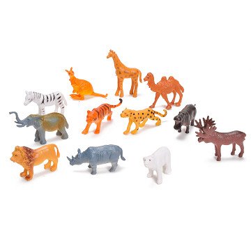 Wild Animals, 12pcs.