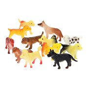 Dog Figures, 12 pcs.