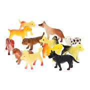 Toy figures Dogs, 12 pcs.