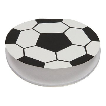 Round Football Notebook, Ø 8cm