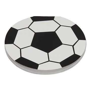 Notitieboekje Rond Voetbal, Ø 8cm