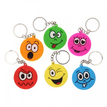 Keychain Smiley face