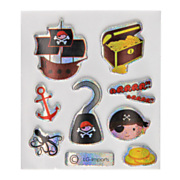 Stickers Pirates Glittering