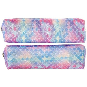 Glitzer Federmäppchen Meerjungfrau