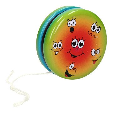 Metal Yo-Yo Smiley Face