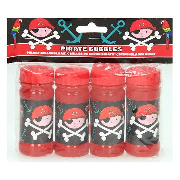 Bubble Blower Pirates, 4x50ml
