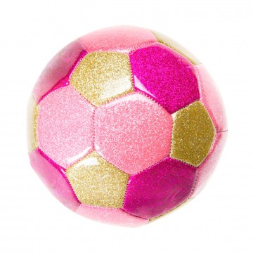 Metallic-Fußball-Rosa, 15 cm