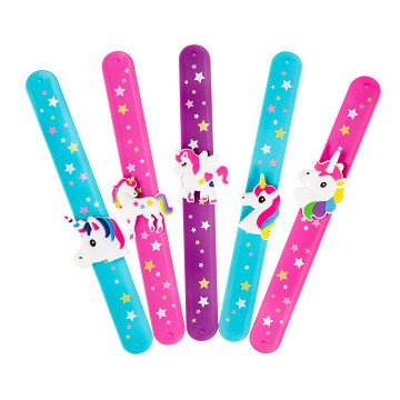 Schnapparmband mit Einhorn-Sternverschluss
