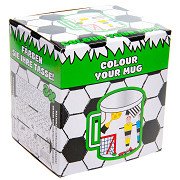 Color your own Football Mug