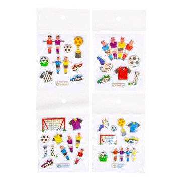 Stickers Football Glitter