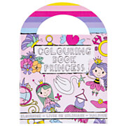 Coloring Book with Stickers Princess