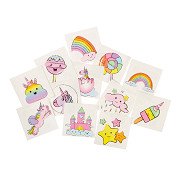 Tattoos Unicorn, 12pcs.