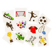 Tattoos Football, 12pcs.