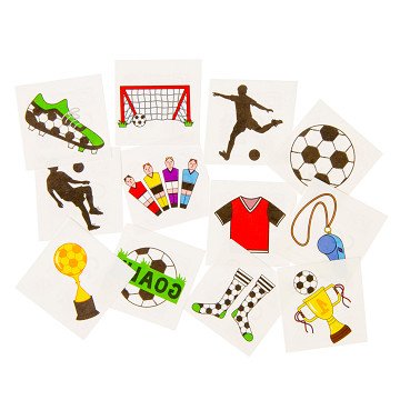 Tattoos Football, 12pcs.