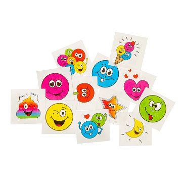 Tattoos Faces, 12pcs.