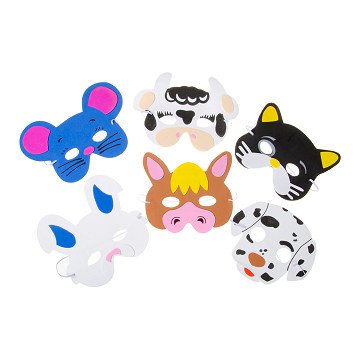 Foam Mask Farm Animal