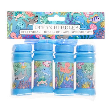 Bubble Blower Underwater World, 4x50ml